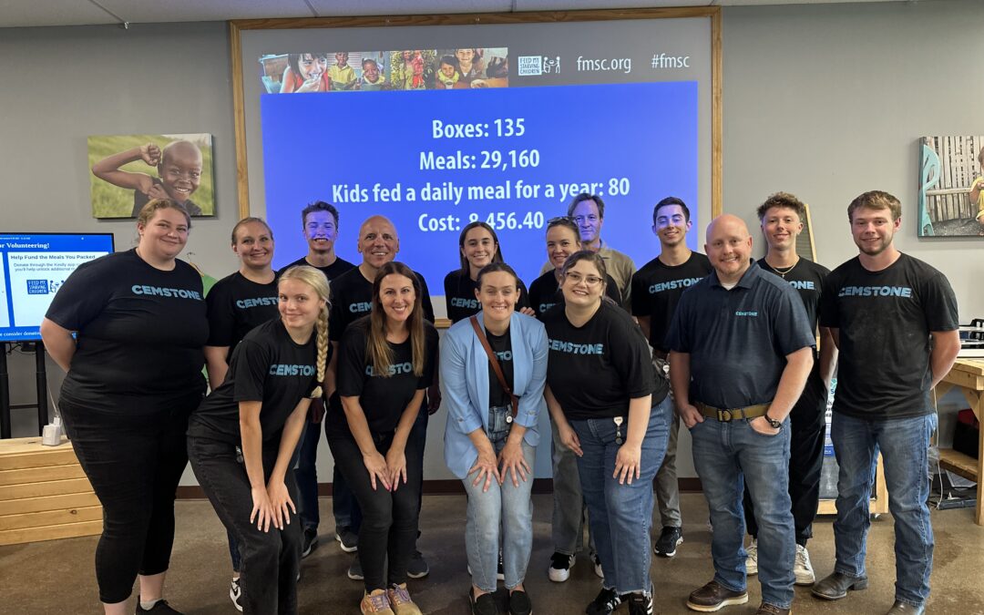 Interns Packing Hope, One Meal at a Time